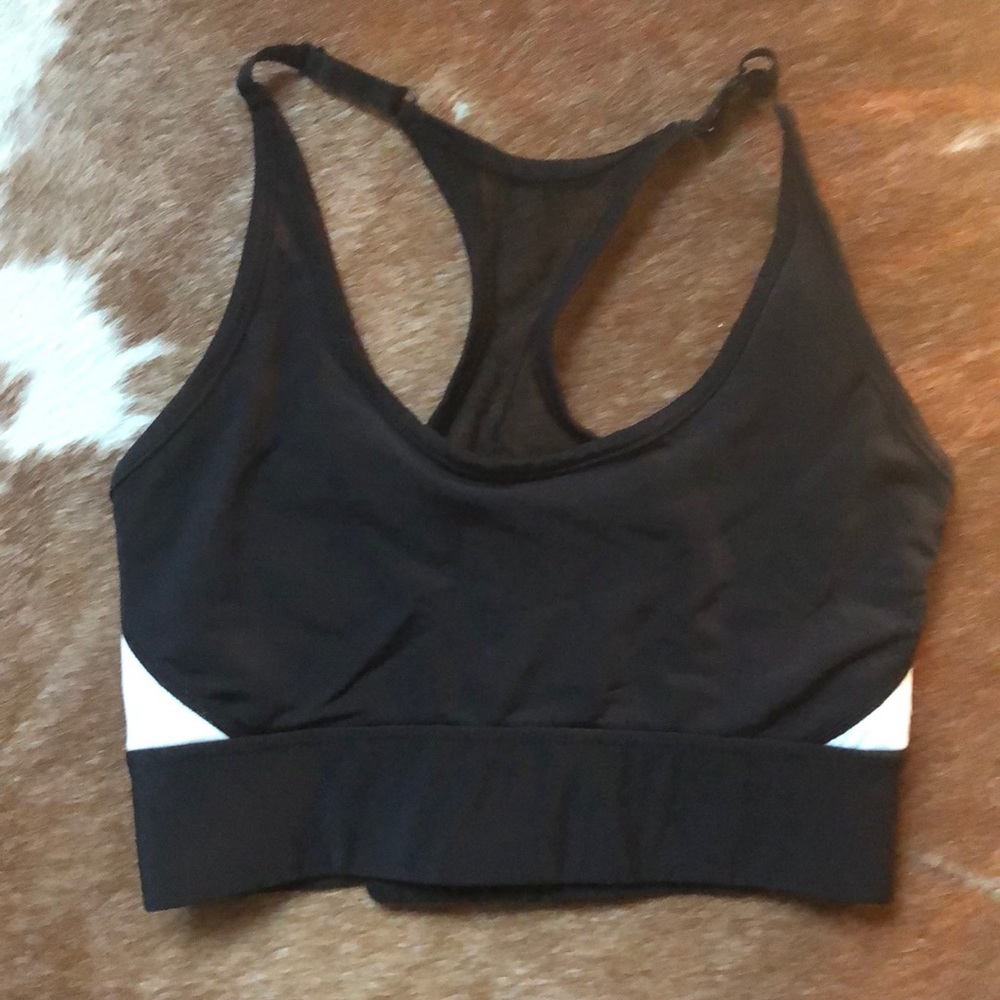 Monday Active black and white sports bra